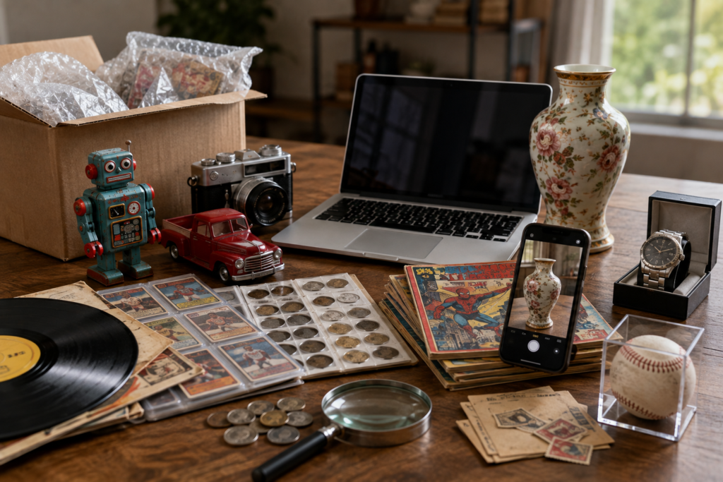 Vintage Collectibles Marketplace Setup