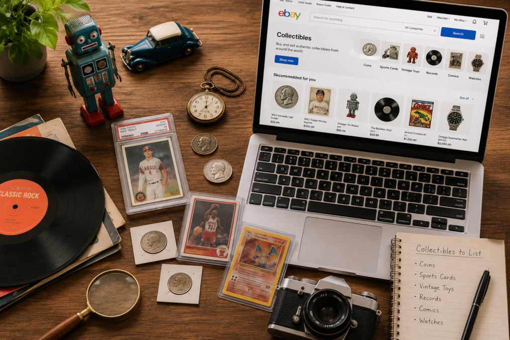 Collector’s Marketplace Desk Setup