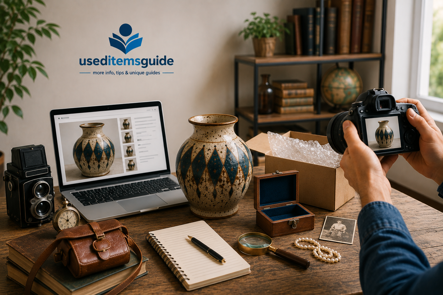 Vintage Selling Studio Setup