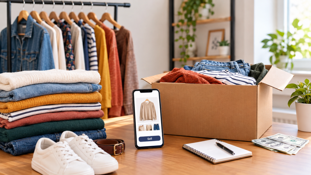 Sell Used Clothes for Cash