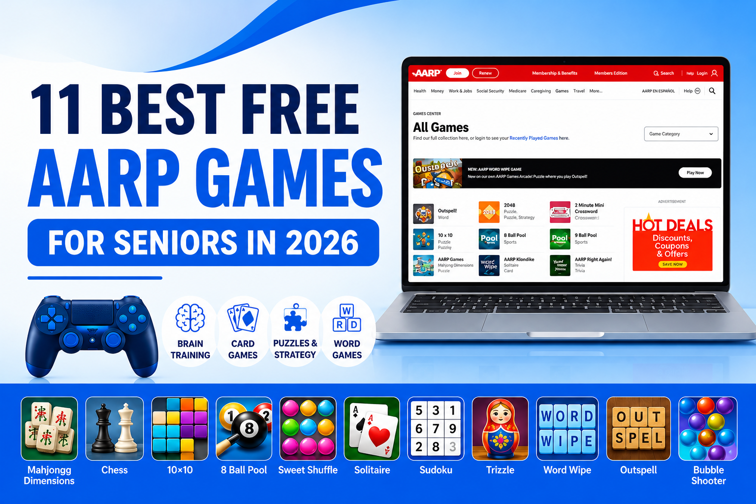 11 Best Free AARP Games for Seniors in 2026